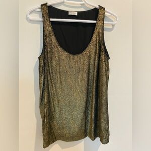 Brunello Cucinelli Gold Top Size M